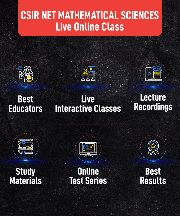 CSIR NET Mathematical Sciences live online course (Hinglish) - 30 DEC 2024