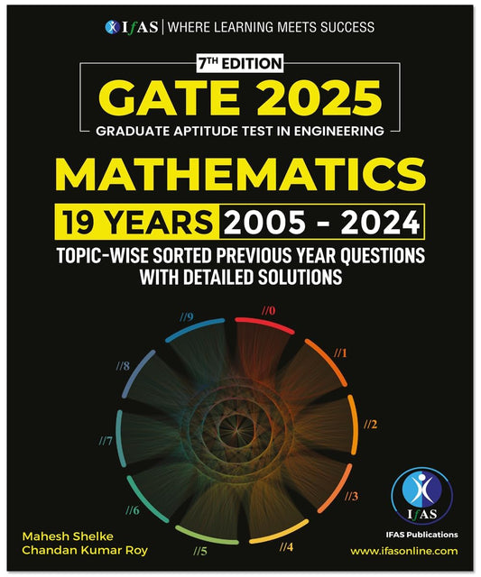 GATE Mathematics PYQ Book | Previous Year Solved Questions Papers With Solutions