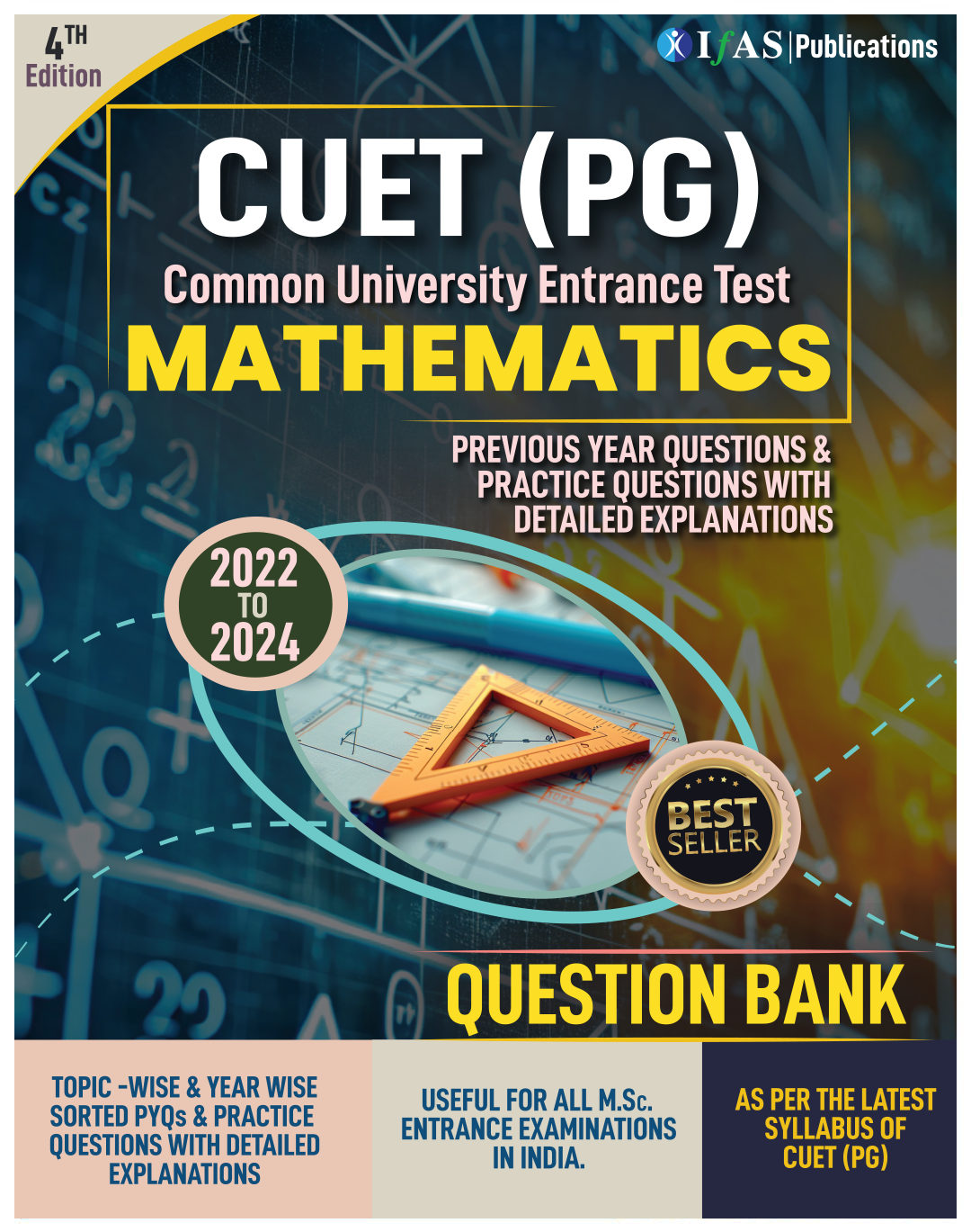 CUET PG Mathematics Book Previous Year Questions (2022-2023) PYQ,2000+ Practice Question with detailed Solution